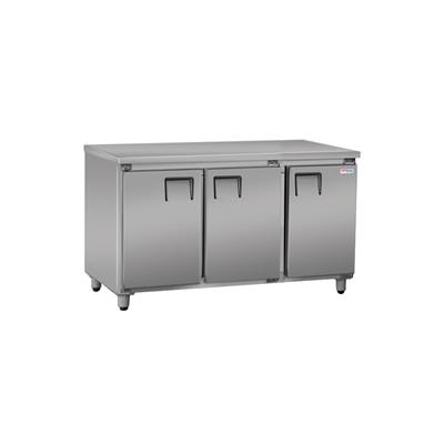 Heladera Mostrador Ciego todo frío 3 Puertas.