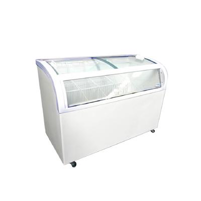 FREEZER TAPA VIDRIOS PLANO INCLINADO 370 LTS SUPERVISION.