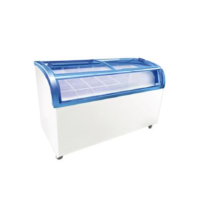 FREEZER TAPA VIDRIOS PLANO INCLINADO 400 LTS SUPERVISION.