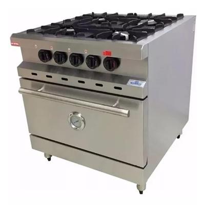 Cocina Rovesco Super Esmerilado 4 Mecheros C/Valv