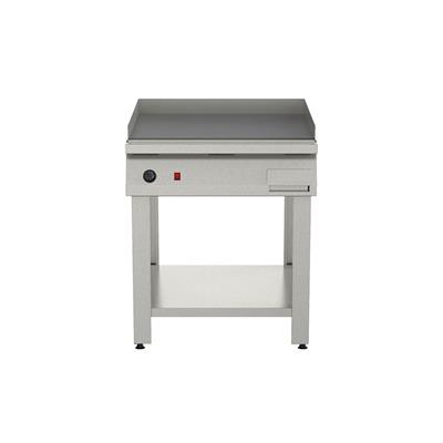 Anafe 4 H 80 cms con base y estante, acero 430 - Eléctrico