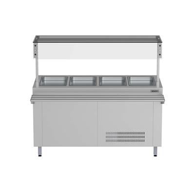 Salad Bar 3 Band GN 1 1(530x320) Medida 1152x710x850MM