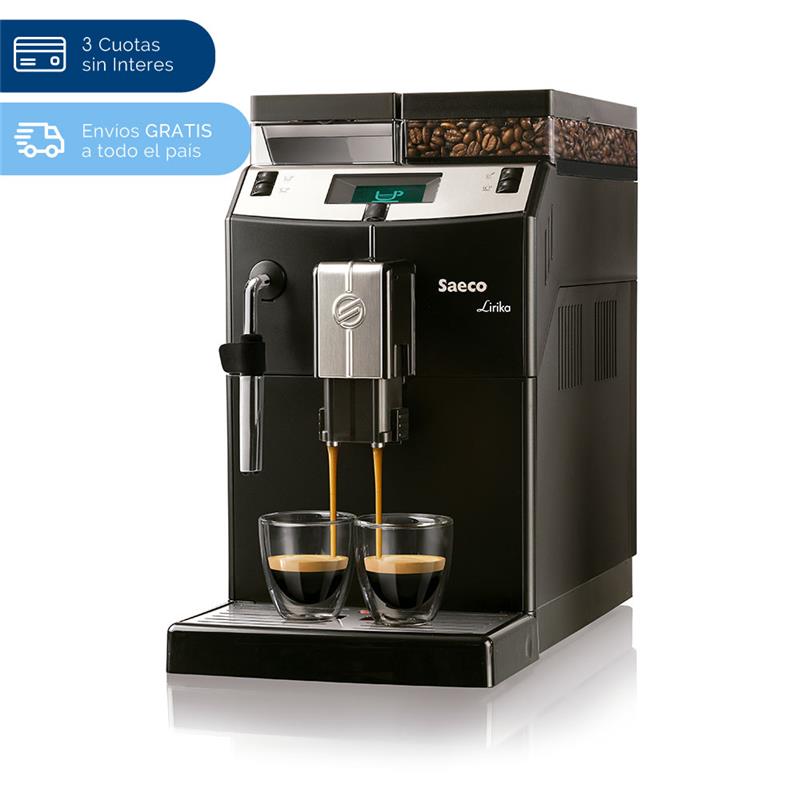 Cafetera Automática Saeco Lirika Black