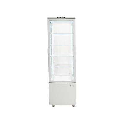 Heladera Vertical ITALY 4 caras Vidriadas 235 Lts