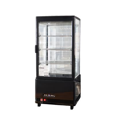 Heladera/Warmer Vertical 4 caras Vidriadas 78 Lts