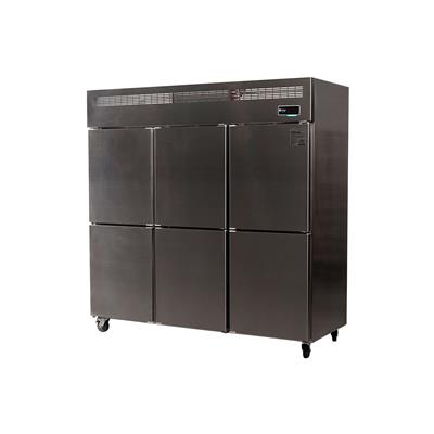 Freezer Vertical Ciego Linea Italy <br>6 Puertas 1600 Lts.