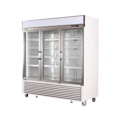 Freezer Vertical Exhibidor ITALY 3 Puertas Vidrio