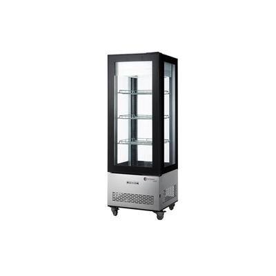 Freezer Vertical Exhibidor 4 Caras Vidrio 400 Lts