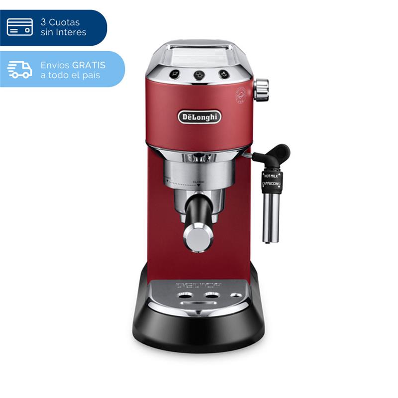 Cafetera Espresso Dedica Roja