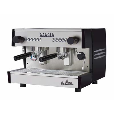 CAFETERA PROFESIONAL ESPRESSO GAGGIA NERA 2 GRUPOS ACERO INOX