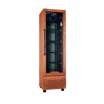 Heladera Exhibidora Vertical 1 Puerta 301 Lts. Nordica Black MT-11