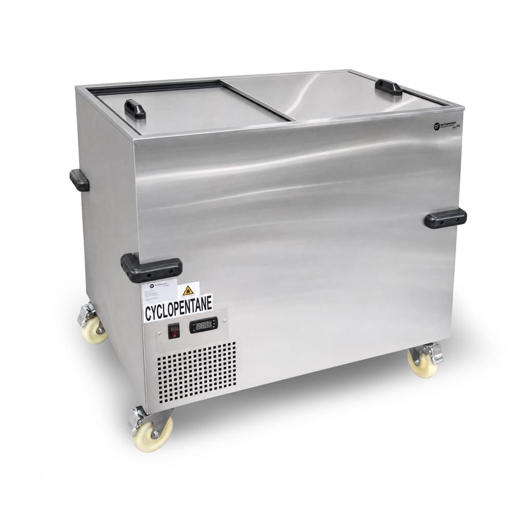 Freezer DF-F165L, vista en perspectiva