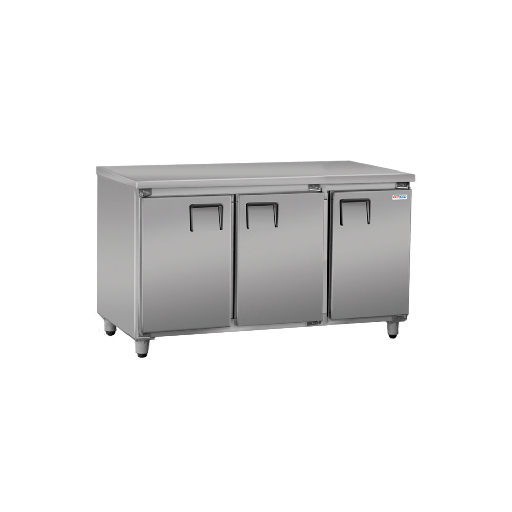 Hel Mos Ciego S/Cubre 3 Ptas. Int Acero 1.45 Mts 1/3 HP Frider