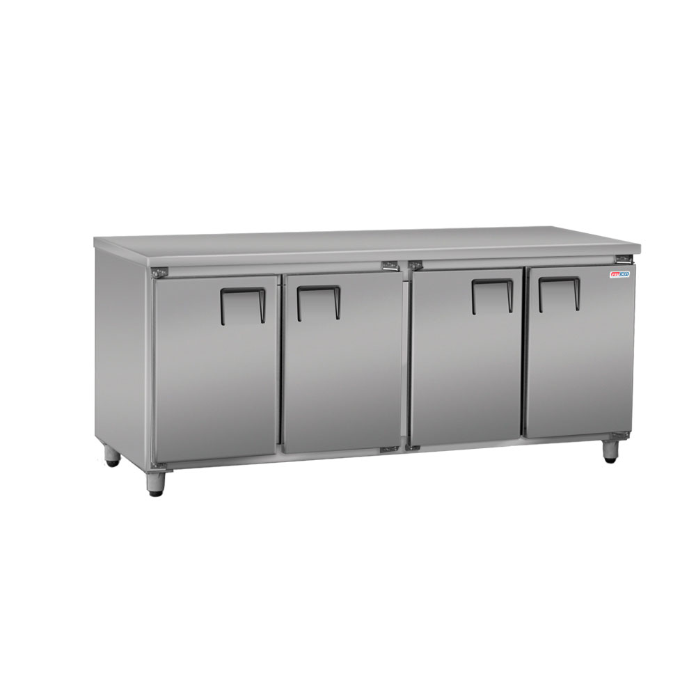 Hel Mos Ciego S/Cubre 4 Ptas. Int Acero 1.93 Mts 1/2 HP Frider