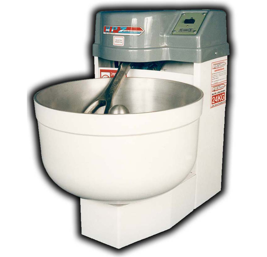 Amasadora Mpz Linea Pesada de Pie 24 Kg Termica, Monofasico 3/4 Hp