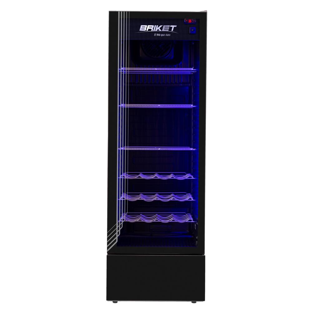 Hel Vert Briket 1 Pta 417 Lts Mod Master 4300 Full Glass (Negra)