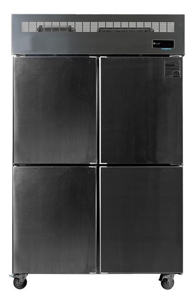 Heladera Almacenera Ciega ITALY 4 Puertas 1000 Lts (1250x750x1920) Acero Inox FORZADO