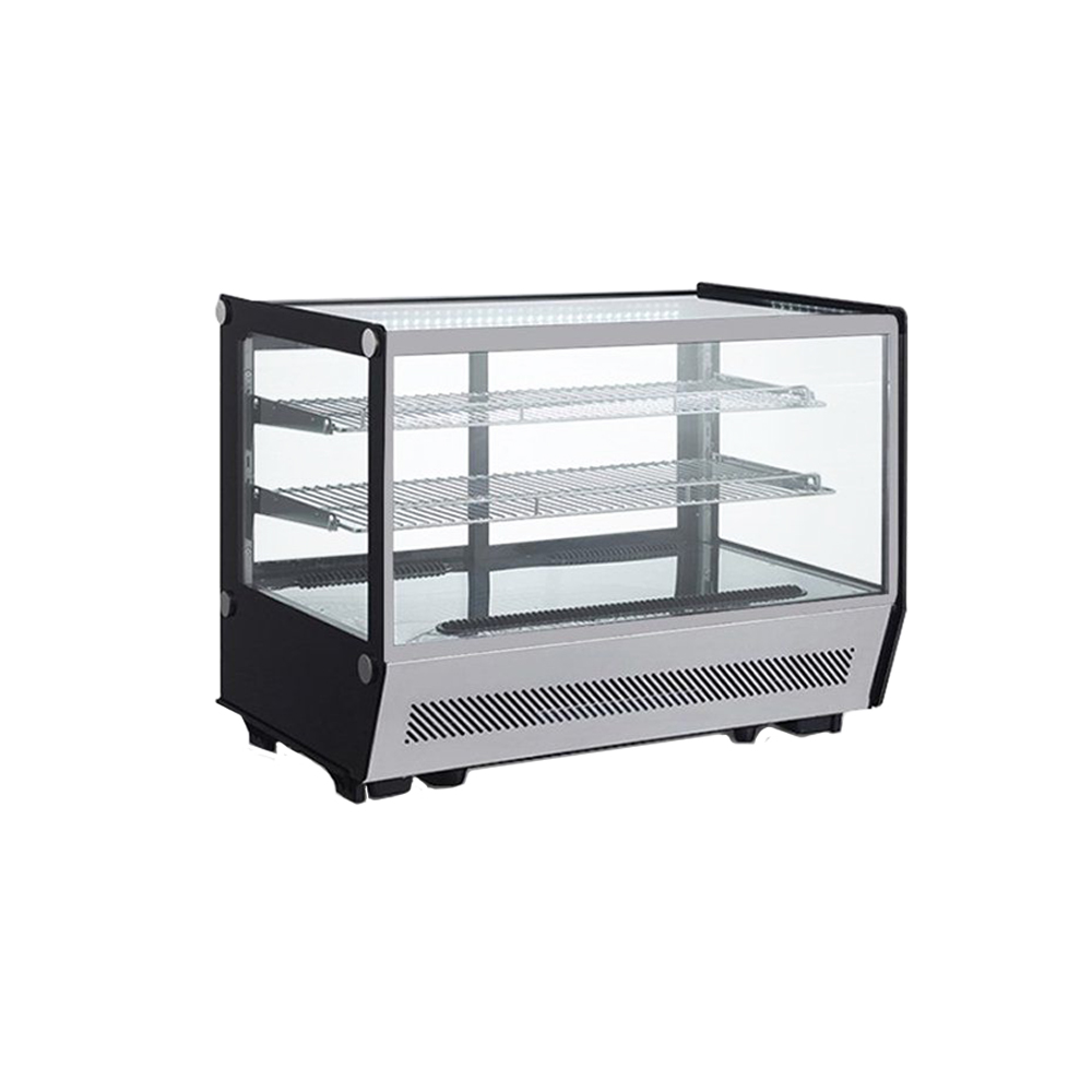Heladera Sobre Mostrador ITALY Vidrio Recto 160 Lts - 2 Est. (880x568x686)
