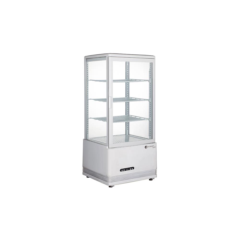 Heladera Vertical ITALY Plas. 4 caras Vidriadas 78 Lts - 3 Est. (452x406x966)