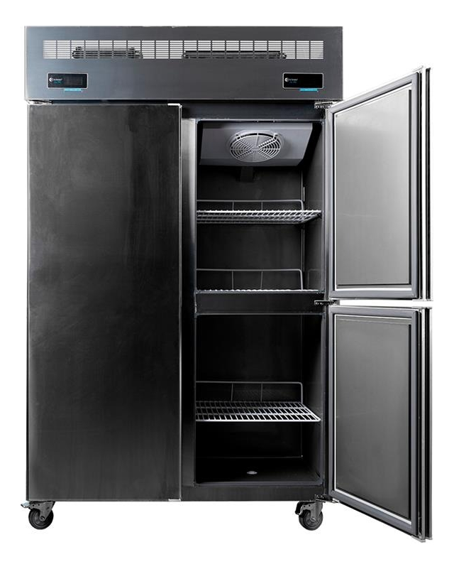 Heladera y Freezer Vertical Ciego ITALY 3 Puertas Forzados