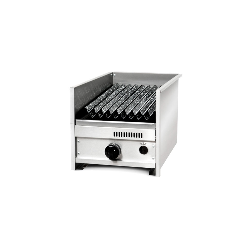 Parrilla C/Rompellamas Y Doble Parrilla 35 X 60 X 35 C/ Valvula de Seg