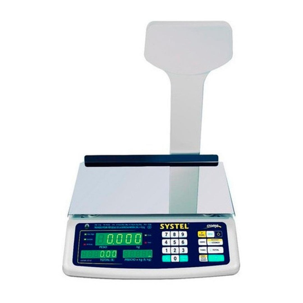 Balanza Systel Croma 31 Kg X 5 Gr C/ Bateria