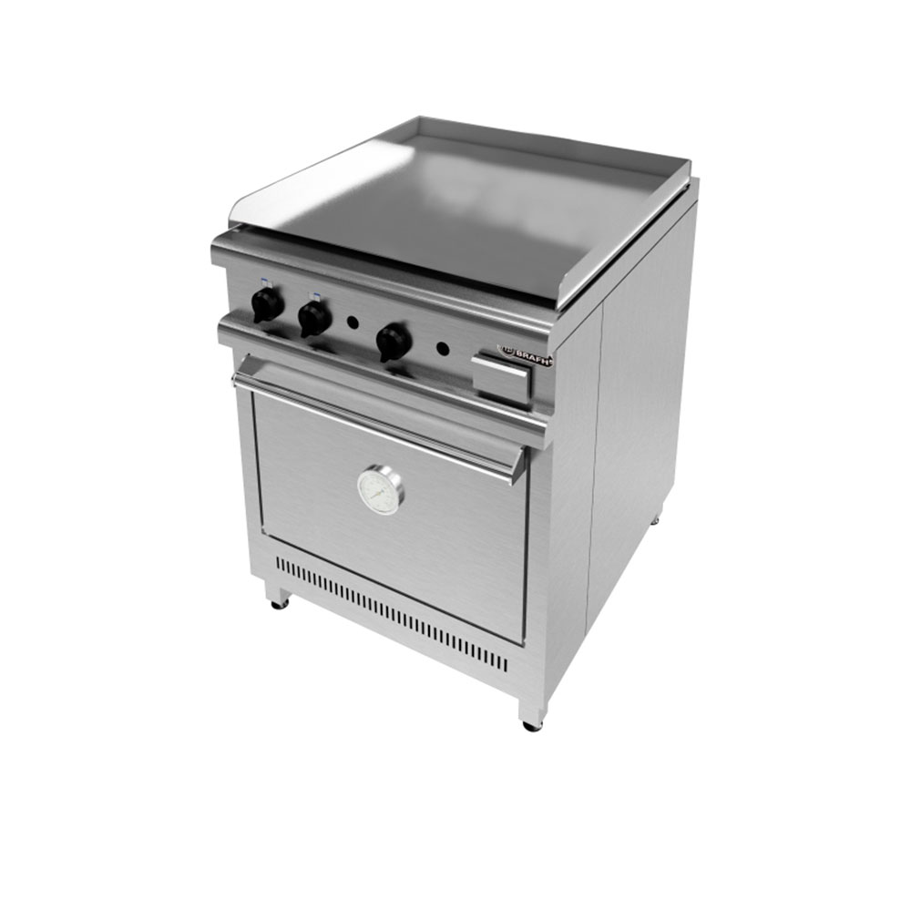 Cocina Brafh 700 Acero 430 - Todo Plancha