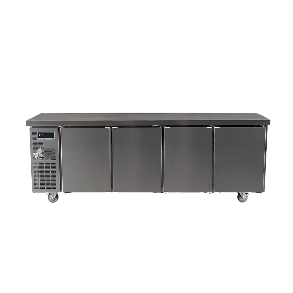 Freezer Mostrador ITALY Forzado, 2,40 Mts, Acero (2400x760x900)
