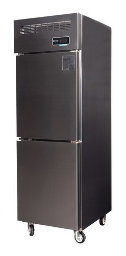 Freezer Vertical Ciego Inverter ITALY 2 Puertas 450 Lts (625x750x1920) Acero Inox