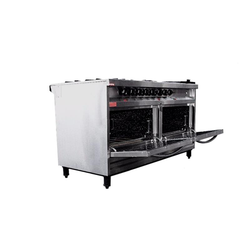 Cocina Rovesco Esmerilada 2004 6 Hornallas + Plancha, C/ 2 Hornos