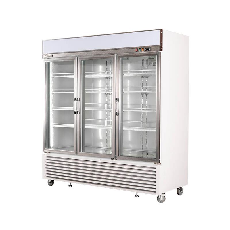Freezer Vertical Exhibidor ITALY 3 Puertas Vidrio (1880x745x2040)